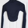 Black Petite Open Back Top - Size 4 Image 2