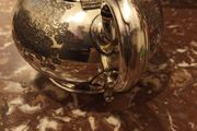 Silver Plate Teapot, Shamrock Engraved