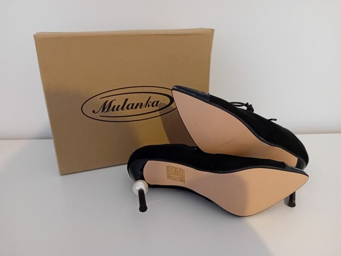 MULANKA Pearl Detail Shoe Boots (BNIB)