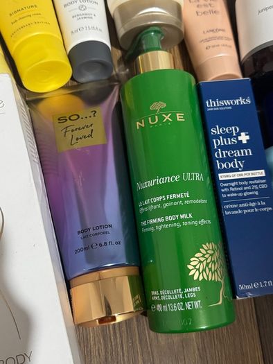 Brand new body lotion, body milk