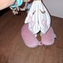 Unicorn travel pillow with hoodie, excellent condition Image 2