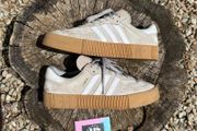 Adidas Samba Matte Grey Suede White Gum