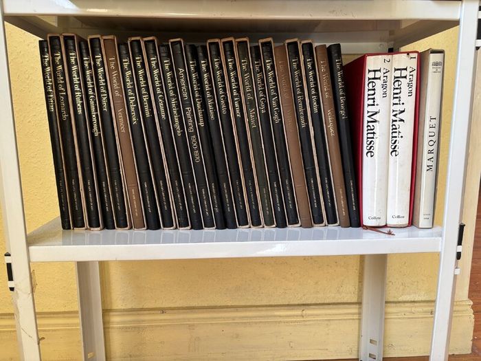 Collection of art books