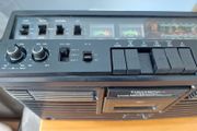 Vintage Crown CSC-630 FW Boombox / 4 Band Radio &amp; Tape Deck.