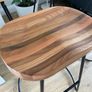 Premium Vintage-Style Elm Wood Barstools (Set of 4) Image 5