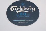 Carlsberg 0.0 : Alcohol Free - Beer Mat/Coaster