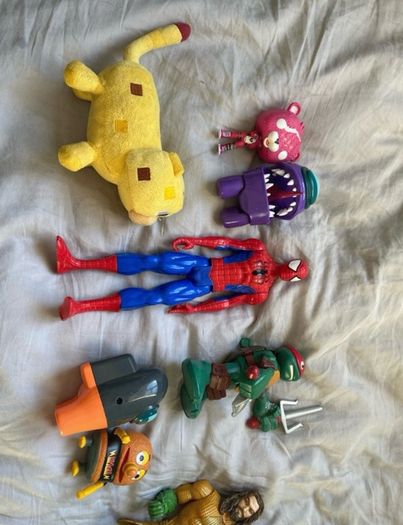 An assortment of toys