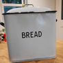 Vintage enamel bread bin Image 4