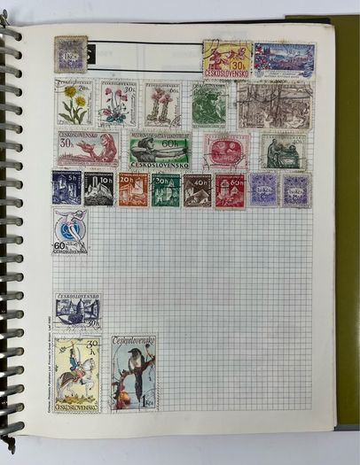 Collection: Used world collection In New World Stamp Album