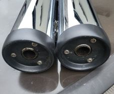Indian Scout Sixty Exhaust muffler 1263511-1562 Polaris Standard Chrome Exhausts