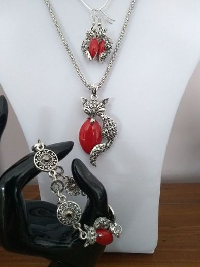 Fox 3 Piece Jewellery Set