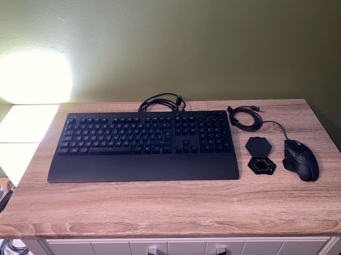 Logitech G G213 prodigy keyboard & G502 Hero mouse