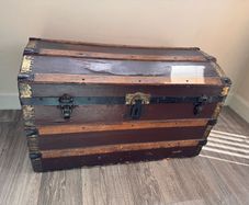 Antique storage chest
