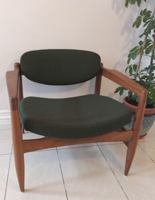 Mid Century Vintage Crannac Model B Lounge Chair