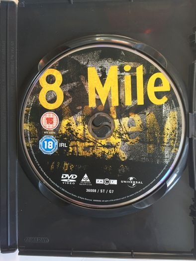 8 Mile [2002] Eminem, Mekhi Phifer, Brittany Murphy, Michael Shannon, Anthony Mackie & Kim Basinger [Movie DVD]