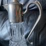 Vintage crystal wine jug Image 7