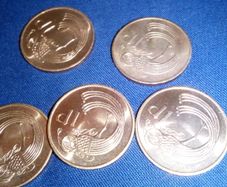 1971 Irish Pennies. Uncirculated.