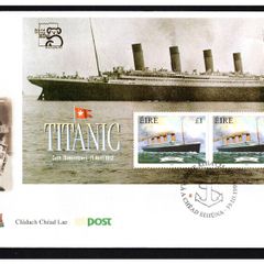 1999 Ireland Australia '99 (Exhibition) overprinted on Titanic Commemorative Stamps Miniature Sheet An Post First Day Cover (FDC)