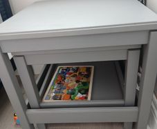 Tables and chair
