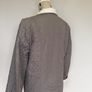 Ladies reversible grey - white jacket Image 3