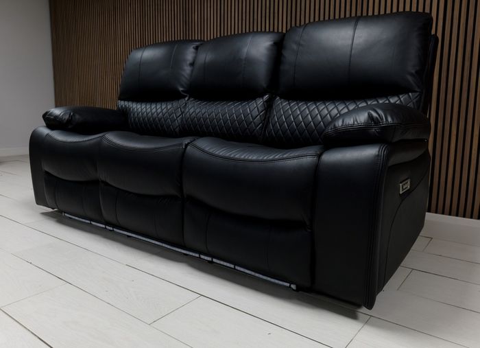 3 Seater Rita Plus Electric Leather Recliner Sofa