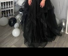 Beautiful Black studded and glitter Debs dress