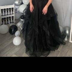 Beautiful Black studded and glitter Debs dress