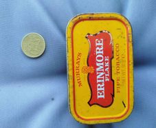 Old pipe tobacco tin