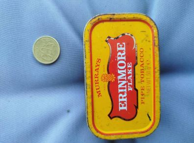 Old pipe tobacco tin