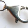 Vintage 925 Sterling Silver Butterfly Women's Pendant Necklace length 14" - 2g Image 10