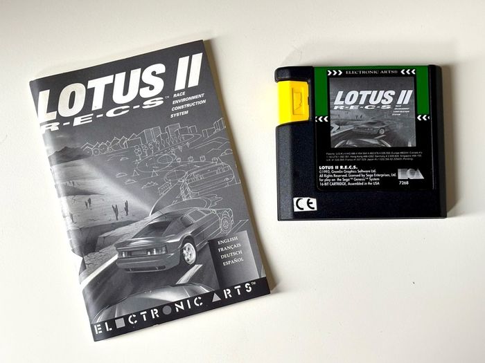Lotus Challenge RECS 2 for Sega Mega Drive - Boxed and Minty