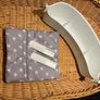 Stokke Tripp trapp high chair in white wood  with accessories in great condition Image 10