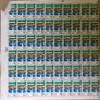 Sheets of Vintage UK Postage Stamps Image 2