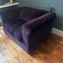 Velvet sofa from Habitat Image 4