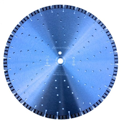 TOP QUALITY 12mm GRANITE diamond blade for con saw 400mm