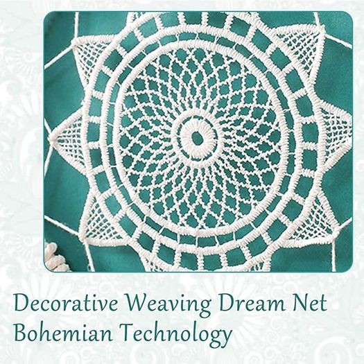 Dream Catcher, Woven Macrame Wall Hanging Boho Wall Decor Handmade Large Dreamcatcher Ornament Craft Gift (FREE POSTAGE)