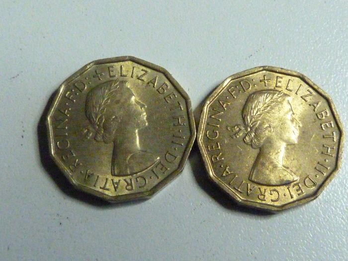 1967 threepence