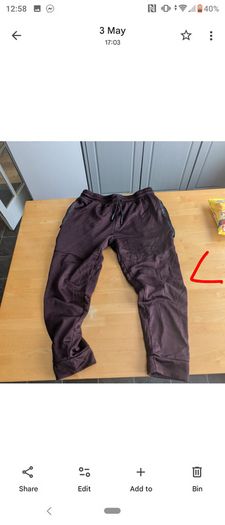 Large selection of men's trousers for sale,various sizes,some tagged