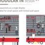 SALE 54 Pcs On-Wall Tool Equipment Holding Pegboard Home DIY Garage Organiser DIY w/ 50 Pegs 2 Shelves Image 5