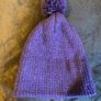 Purple Bobble Hat from RockJock Image 3