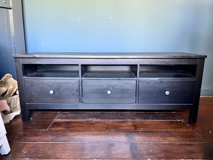 Black TV Stand