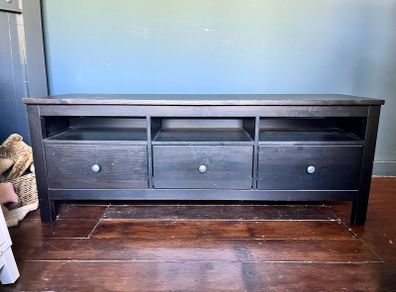 Black TV Stand