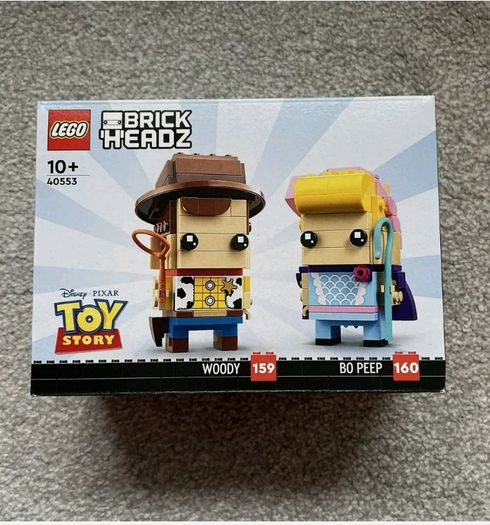 Retired Lego BrickHeadz 40553 - Toy Story Woody & Bo Peep