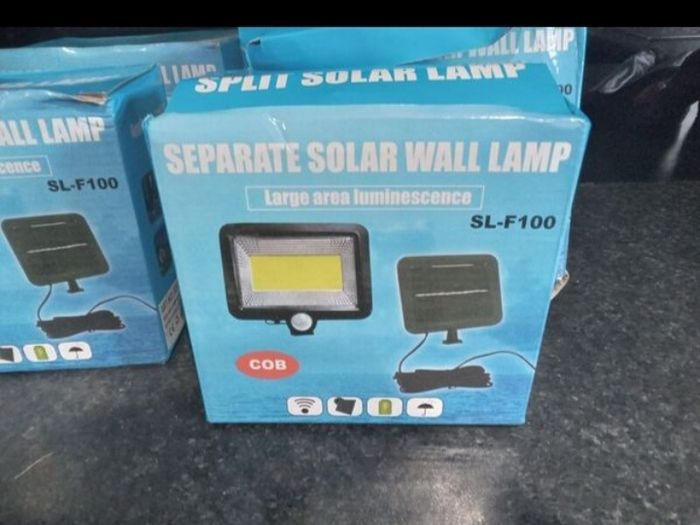 New Garden wall lights