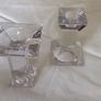 Villeroy and Boch glass candlesticks 4 available PRICE is FOR 1 Image 2