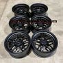 18" Inch Strom DS05 Drift Alloy Wheels 5x114.3 Nissan silvia skyline RX7 MX5 R32 R33 lexus IS200 Image 8