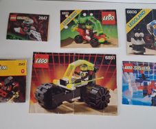 Lego classic space instructions lot