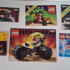 Lego classic space instructions lot