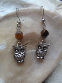Handmade earrings, Drop earrings, Jewellery, Gift, Elephant earrings
