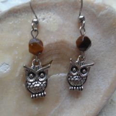 Handmade earrings, Drop earrings, Jewellery, Gift, Elephant earrings